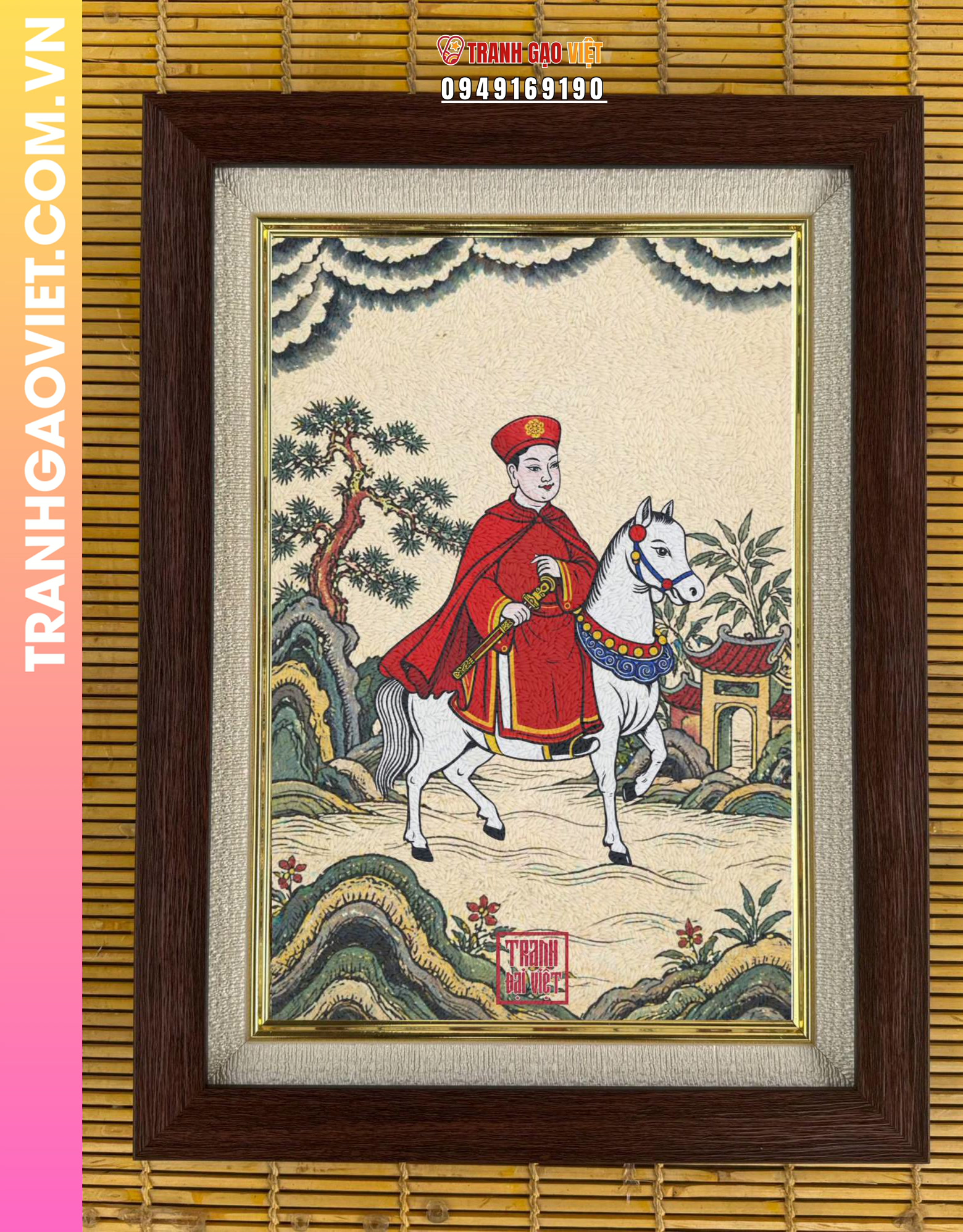 Tranh Quan Ho&agrave;ng Đệ Nhất