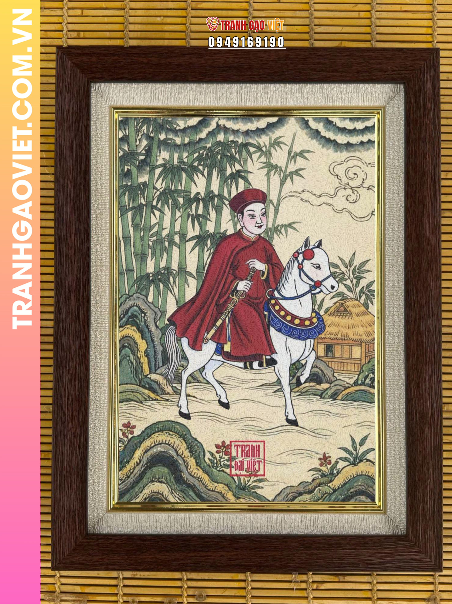 Tranh Quan Ho&agrave;ng S&aacute;u - Ho&agrave;ng Lục