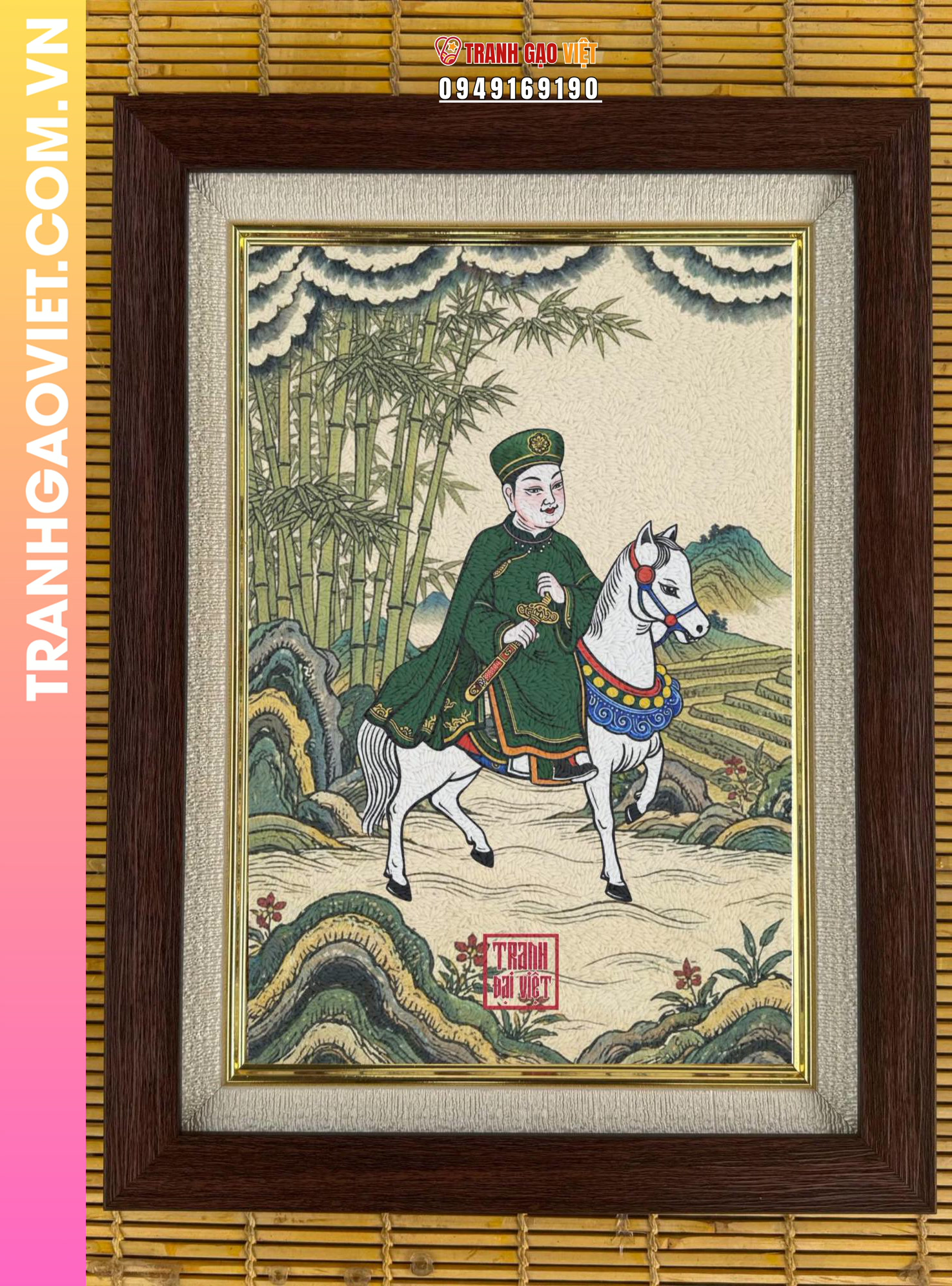 Tranh Quan Ho&agrave;ng T&aacute;m