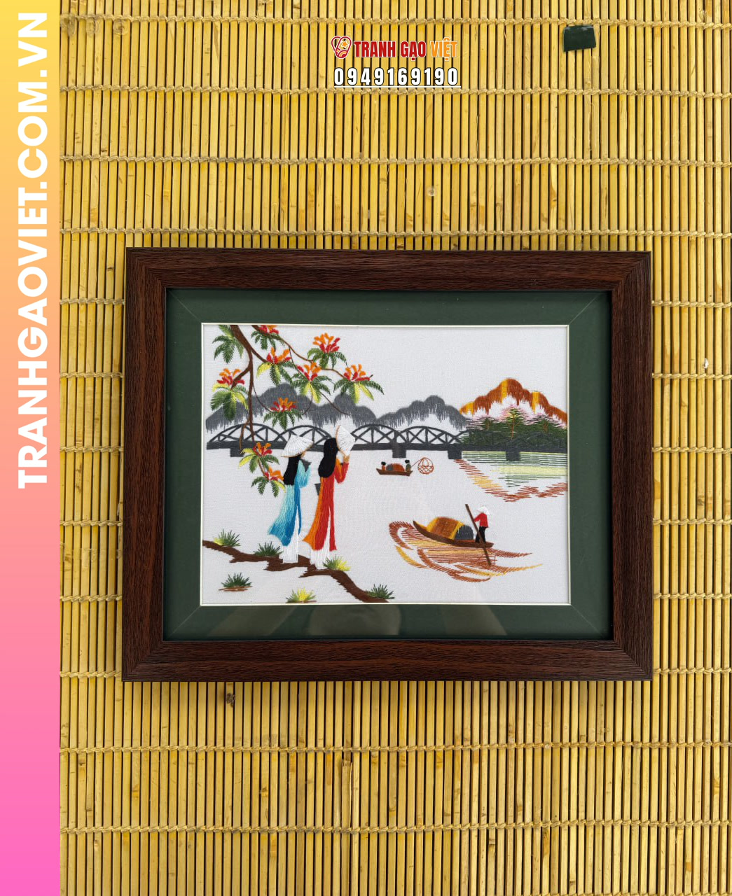 Tranh Thêu - Nghệ Thuật Tinh Xảo