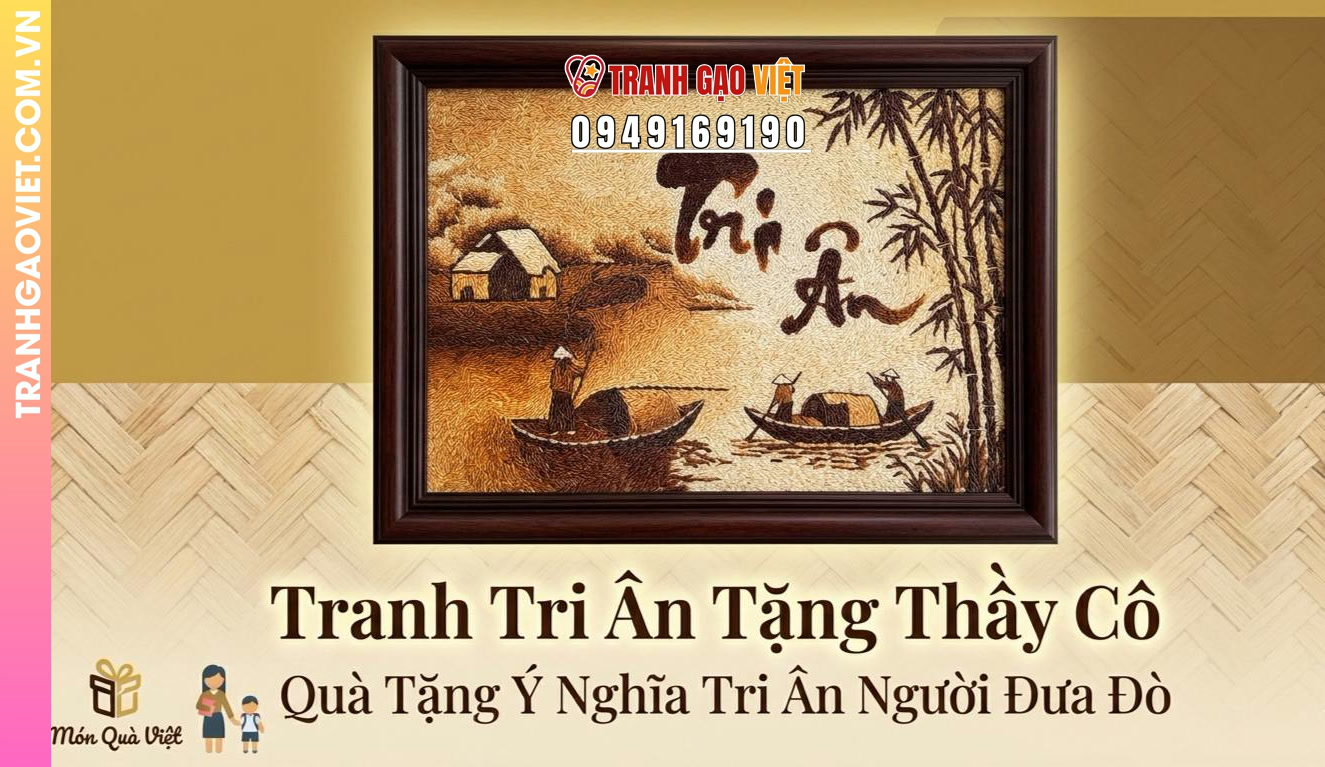 Tranh Tri Ân Tặng Thầy Cô Giáo Ý Nghĩa
