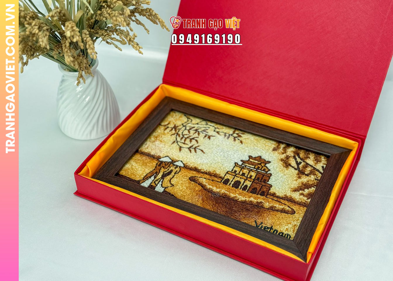Ứng dụng của Tranh Gạo Phong Cảnh