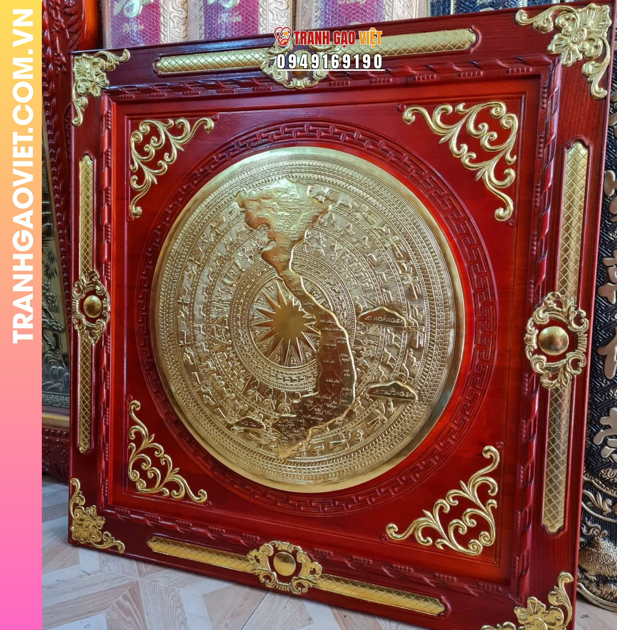 Ứng dụng Quà Tặng Doanh Nghiệp Mang Hình Ảnh Bản Đồ Việt Nam