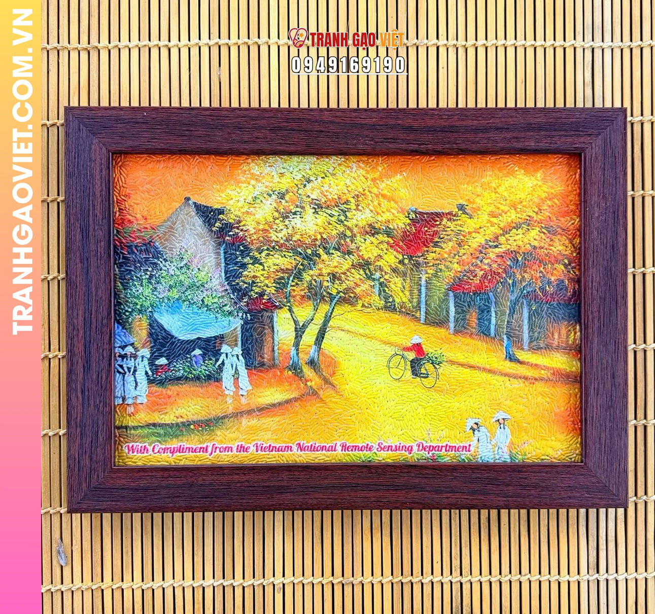 Ứng dụng Tranh Gạo Phố Cổ Làm Quà Lưu Niệm