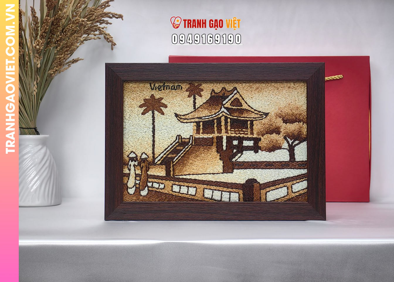 Ứng dụng Tranh Gạo trong các sự kiện tặng quà