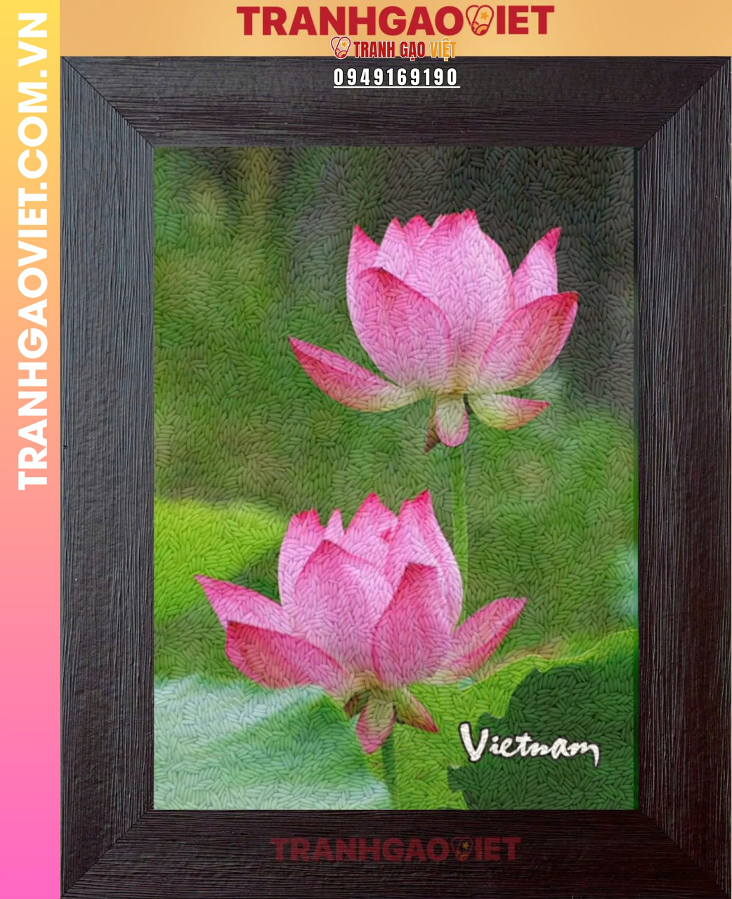 Ứng dụng Tranh Gạo Việt Hoa Liên trong các dịp kỷ niệm