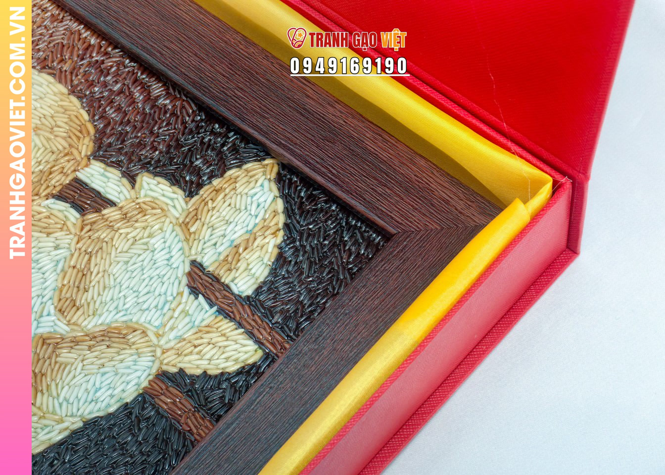 Ưu điểm của Tranh Gạo Hoa Sen Việt làm quà tặng sự kiện
