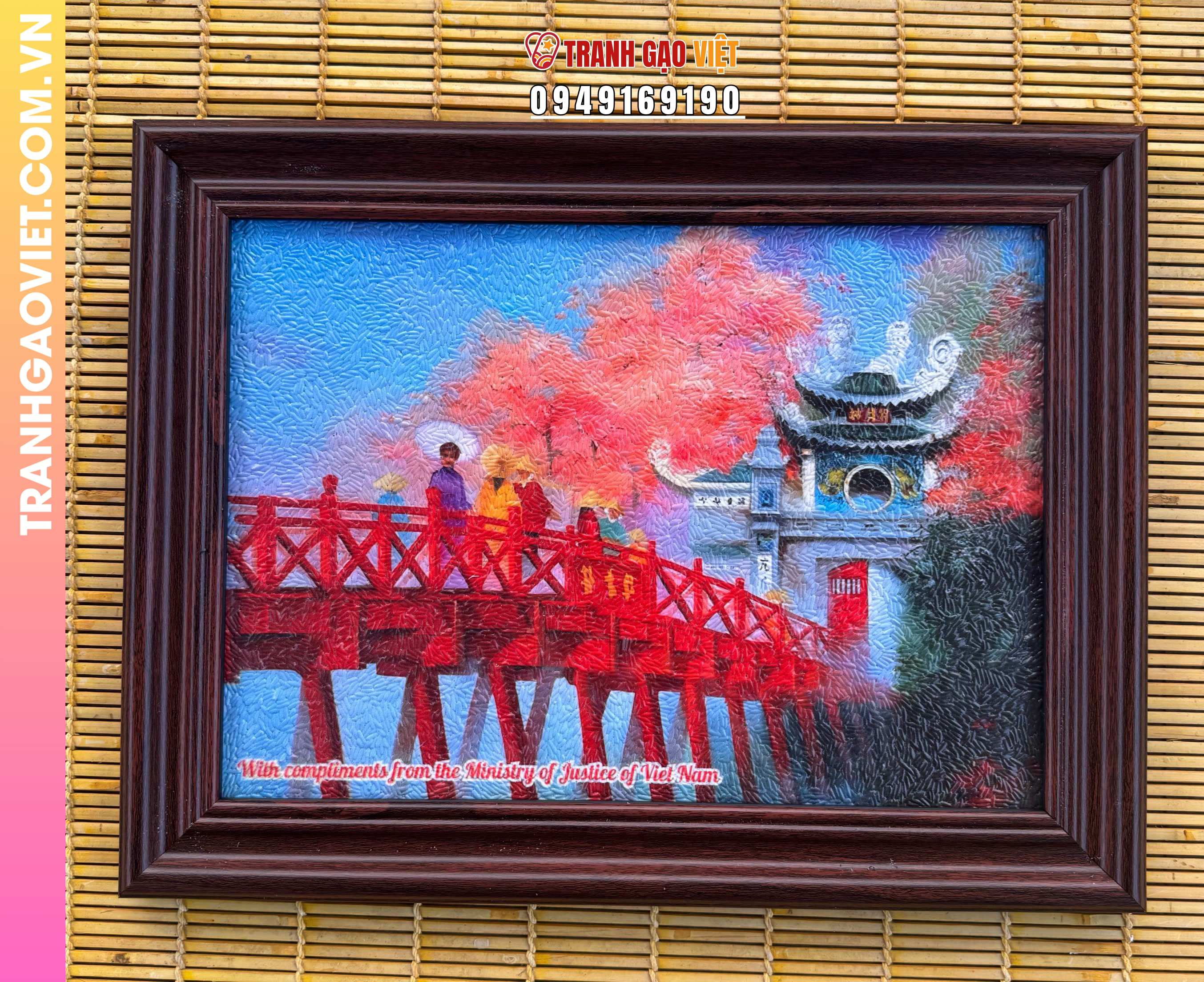 &Yacute; nghĩa của bức tranh gạo Cầu Th&ecirc; H&uacute;c