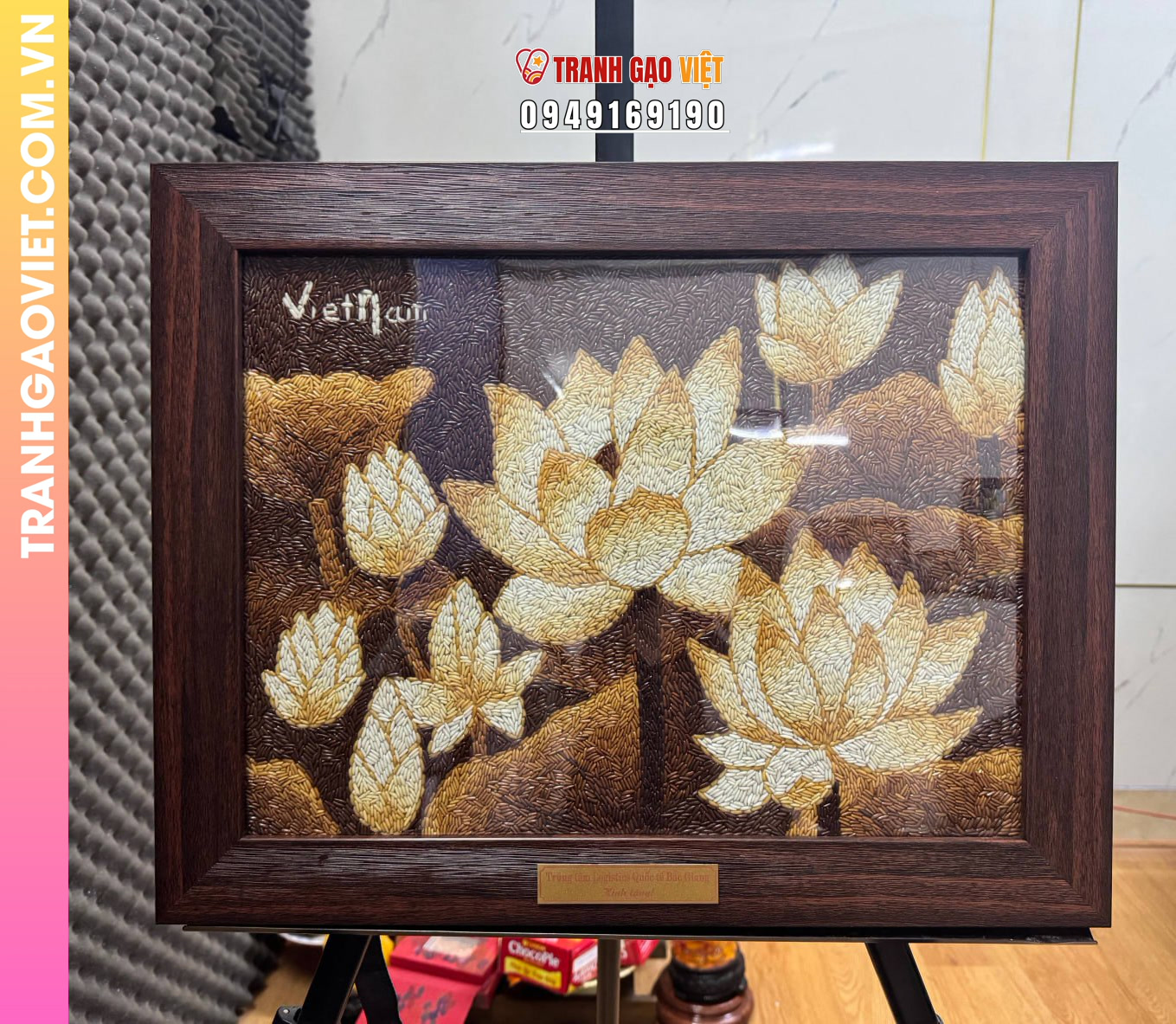 Ý nghĩa của Tranh Gạo Đầm Sen Việt Nam trong văn hóa
