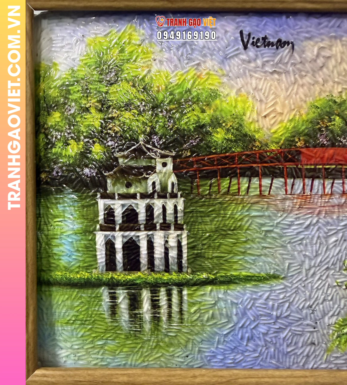 Ý nghĩa của Tranh Gạo Phong Cảnh Việt Nam trong văn hóa