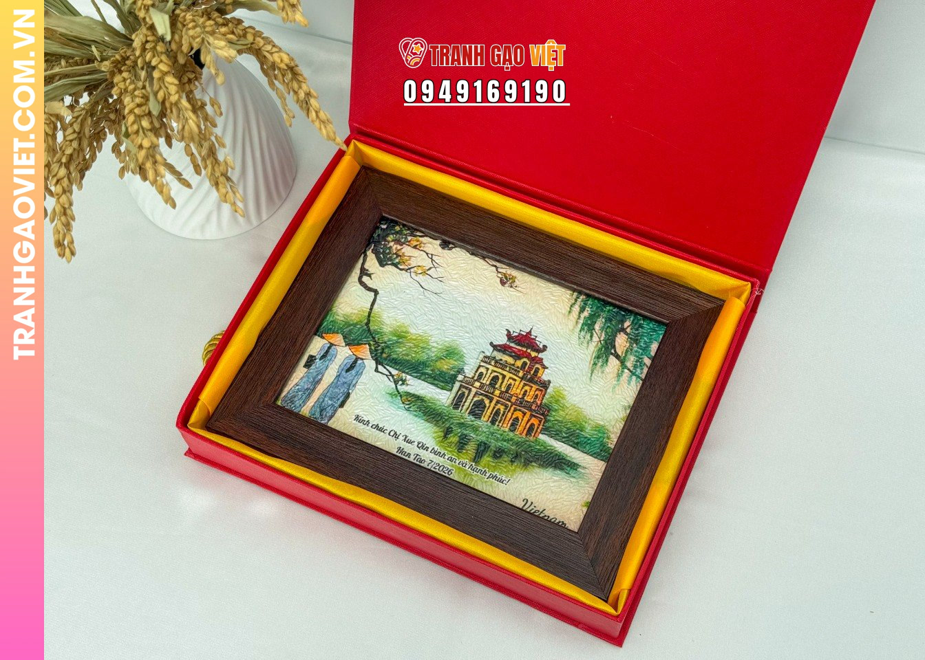Ý nghĩa của Tranh Gạo Quà Tặng trong văn hóa Việt