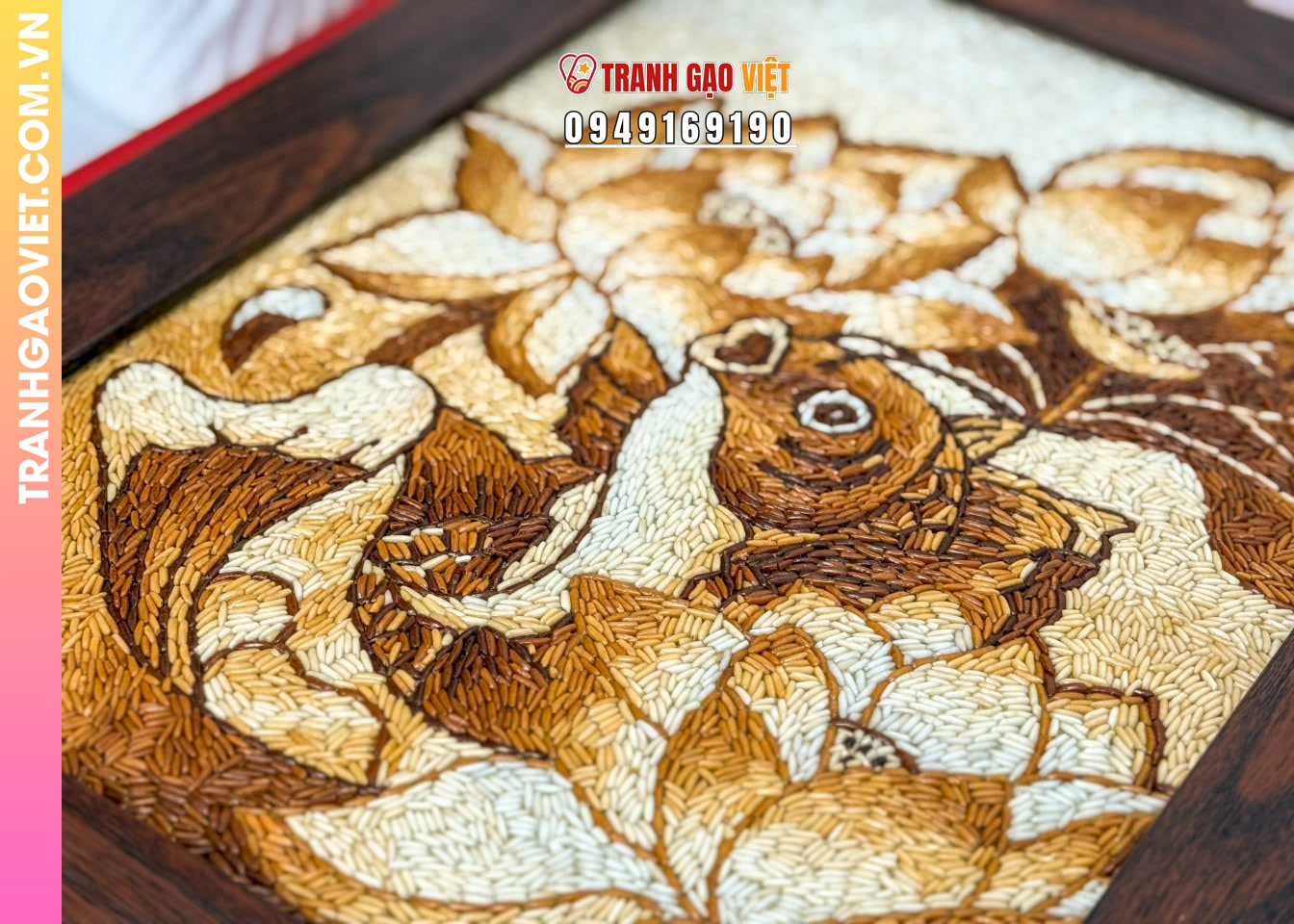 Ý nghĩa của Tranh Gạo Tặng Doanh Nhân