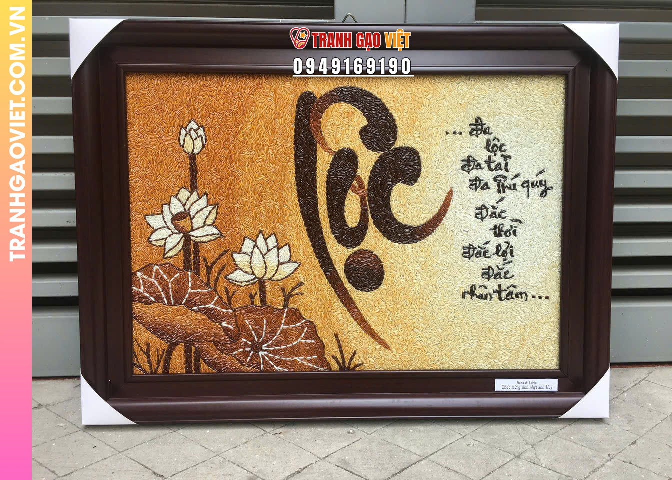 Ý nghĩa của Tranh Gạo Thư Pháp Giàu Ý Nghĩa trong văn hóa Việt