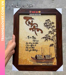 Ý nghĩa của Tranh Gạo Thư Pháp Tri Ân trong ngày Nhà Giáo