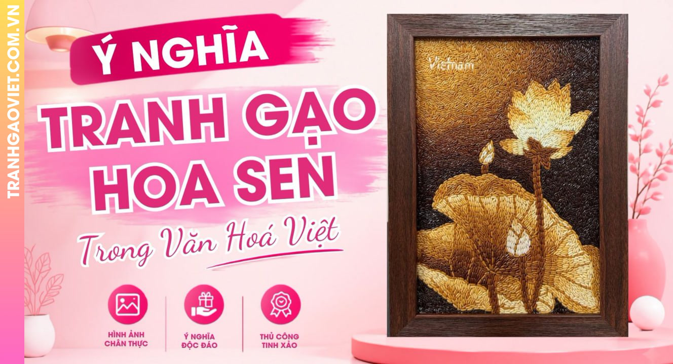Ý Nghĩa Tranh Gạo Hoa Sen Trong Văn Hóa Việt
