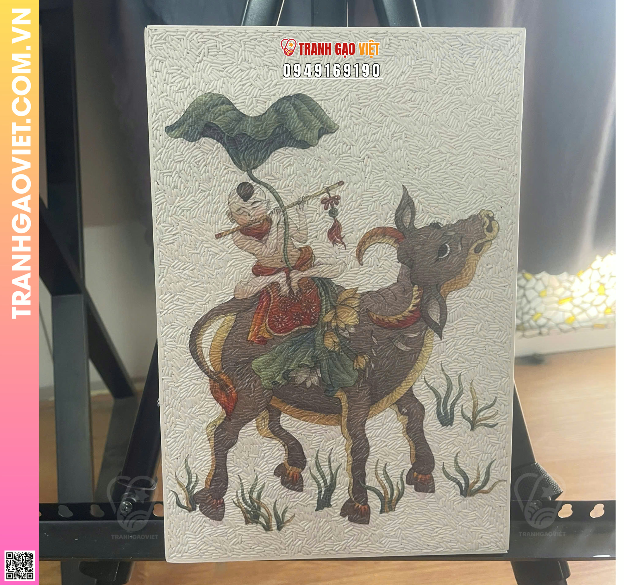 Tranh Gạo Dân Gian Việt Nam Hình ảnh Tranh Gạo Dân Gian Việt Nam - Ảnh thực tế sản phẩm Tranh Gạo