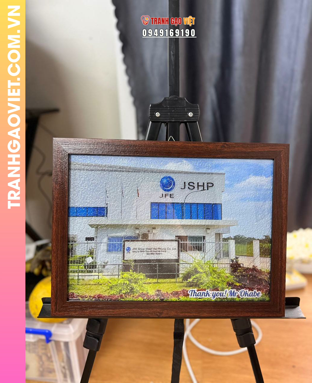 Tranh gạo nhà máy JSHP - Ảnh 2