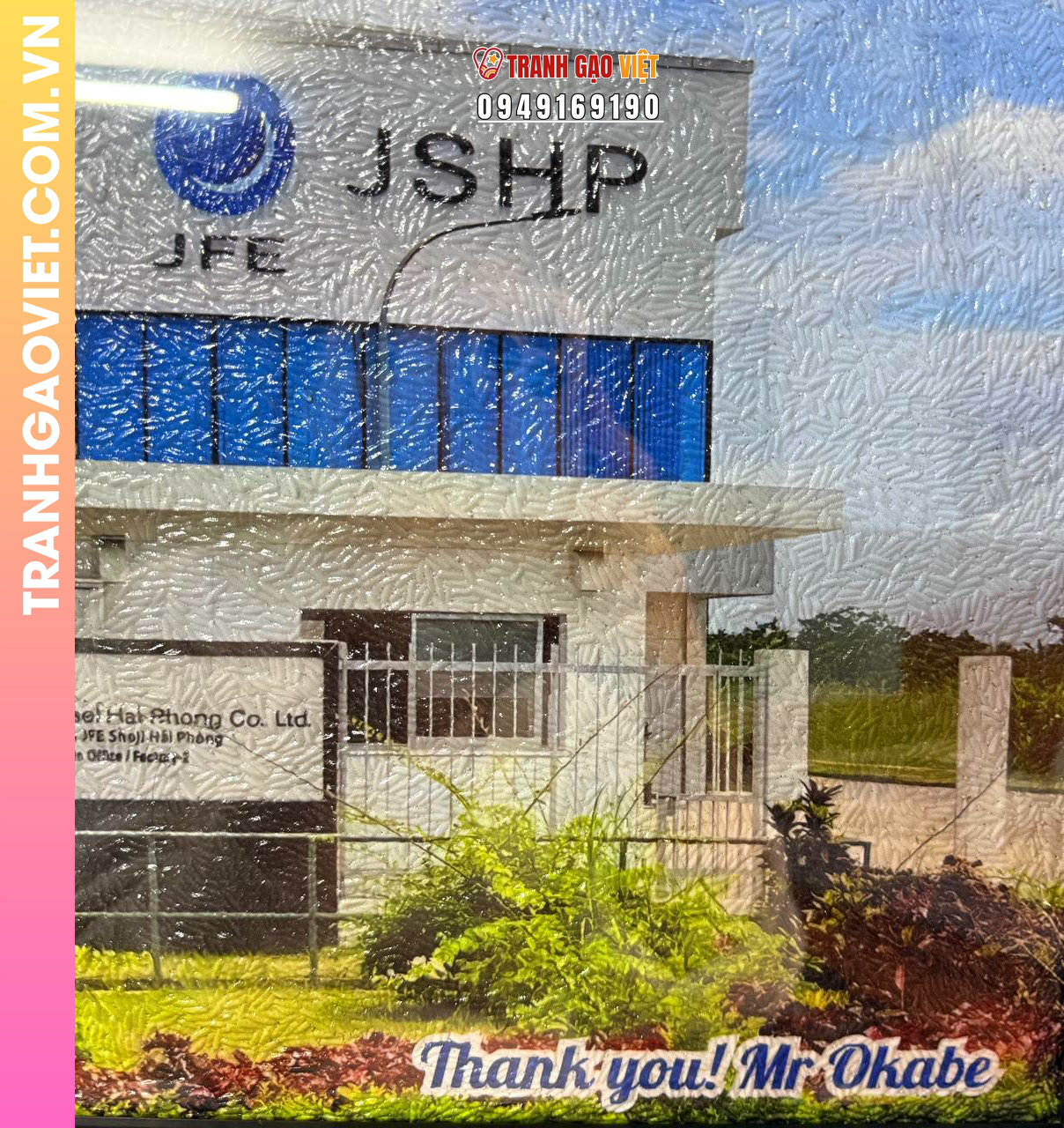 Tranh gạo nhà máy JSHP - Ảnh 4