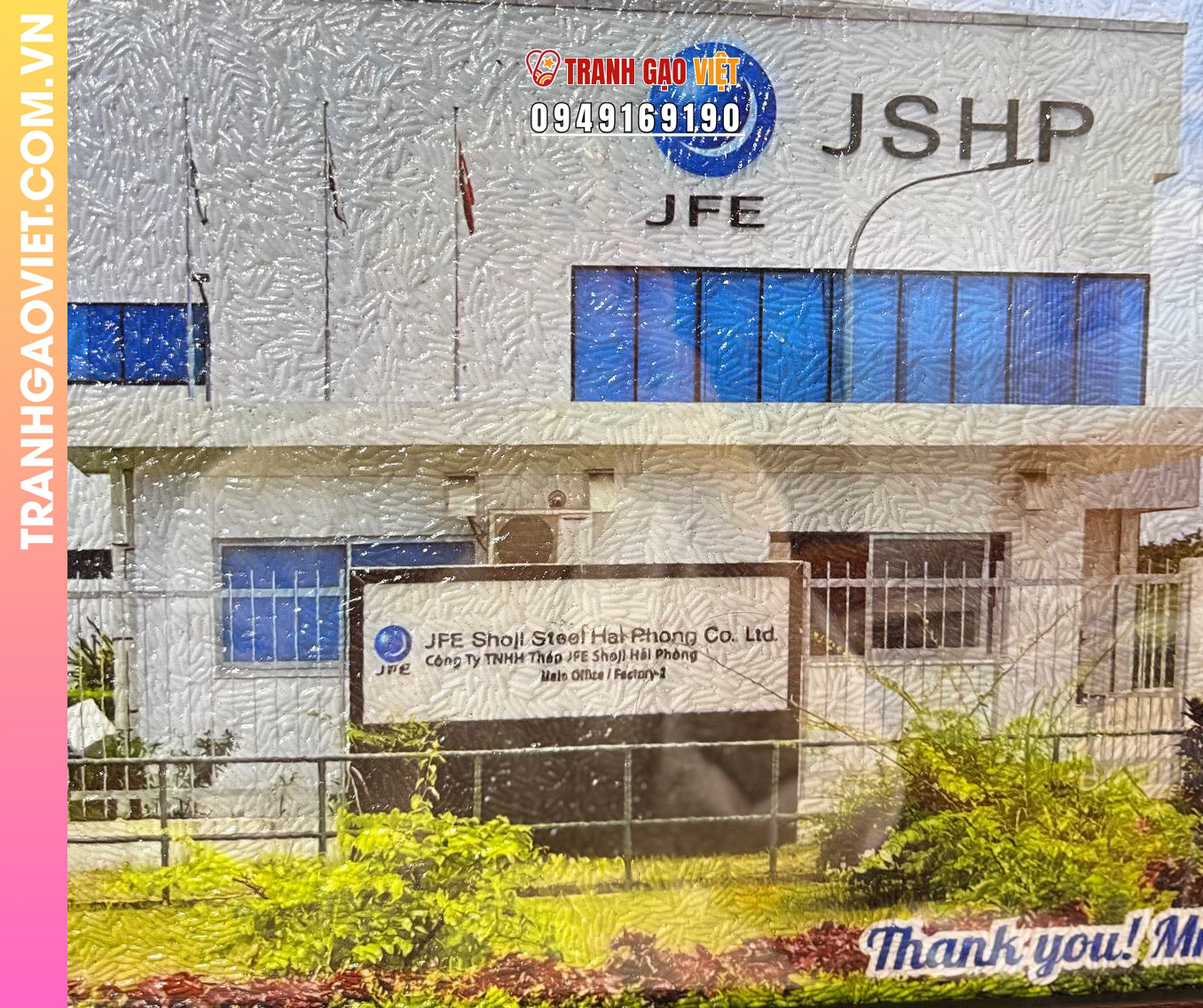 Tranh gạo nhà máy JSHP - Ảnh 5