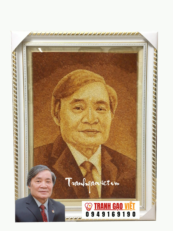 Tranh gạo quà lưu niệm Hình ảnh Tranh gạo quà lưu niệm - Ảnh thực tế sản phẩm Tranh Gạo