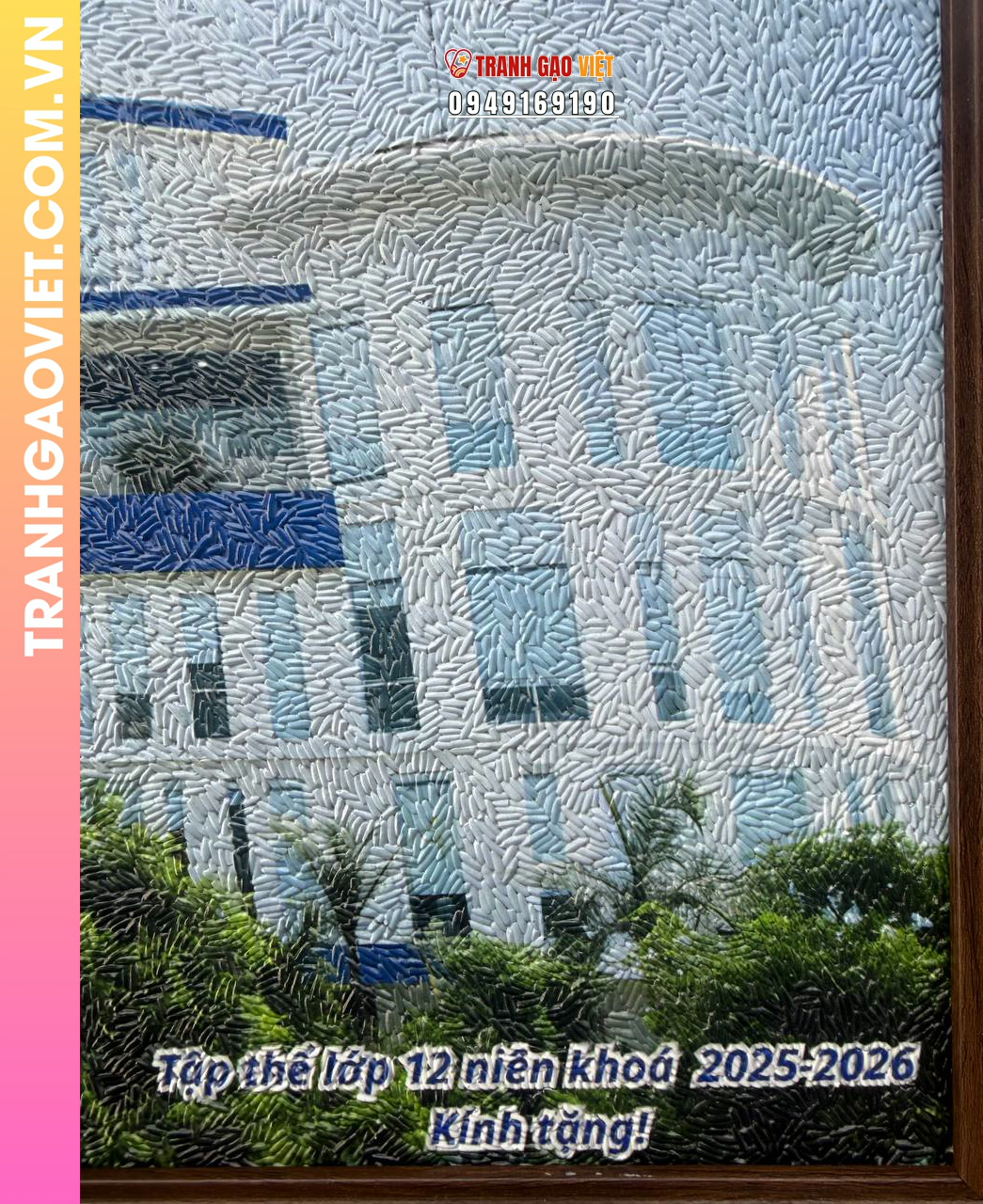 Tranh gạo màu Trường IPS Đồng Nai - Ảnh 4
