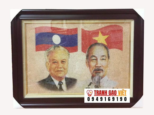 quà tặng sự kiện Hình ảnh quà tặng sự kiện - Ảnh thực tế sản phẩm Tranh Gạo