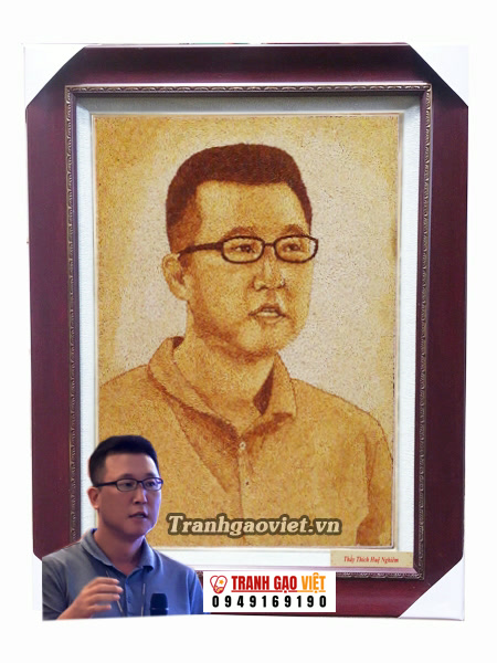 Quà tặng người Hàn Quốc ý nghĩa Hình ảnh Quà tặng người Hàn Quốc ý nghĩa - Ảnh thực tế sản phẩm Tranh Gạo