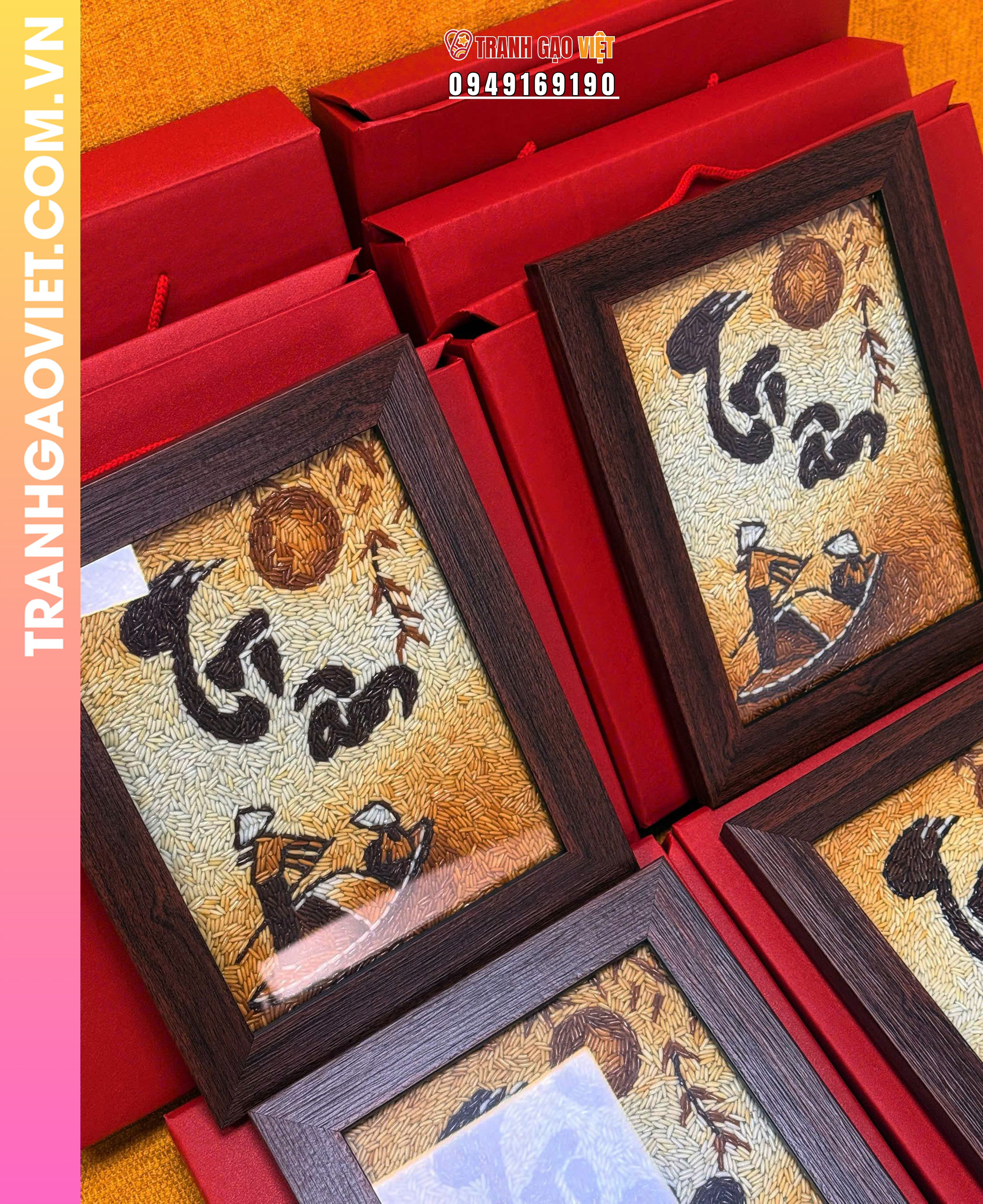 Tranh gạo rang tri ân - Ảnh 2