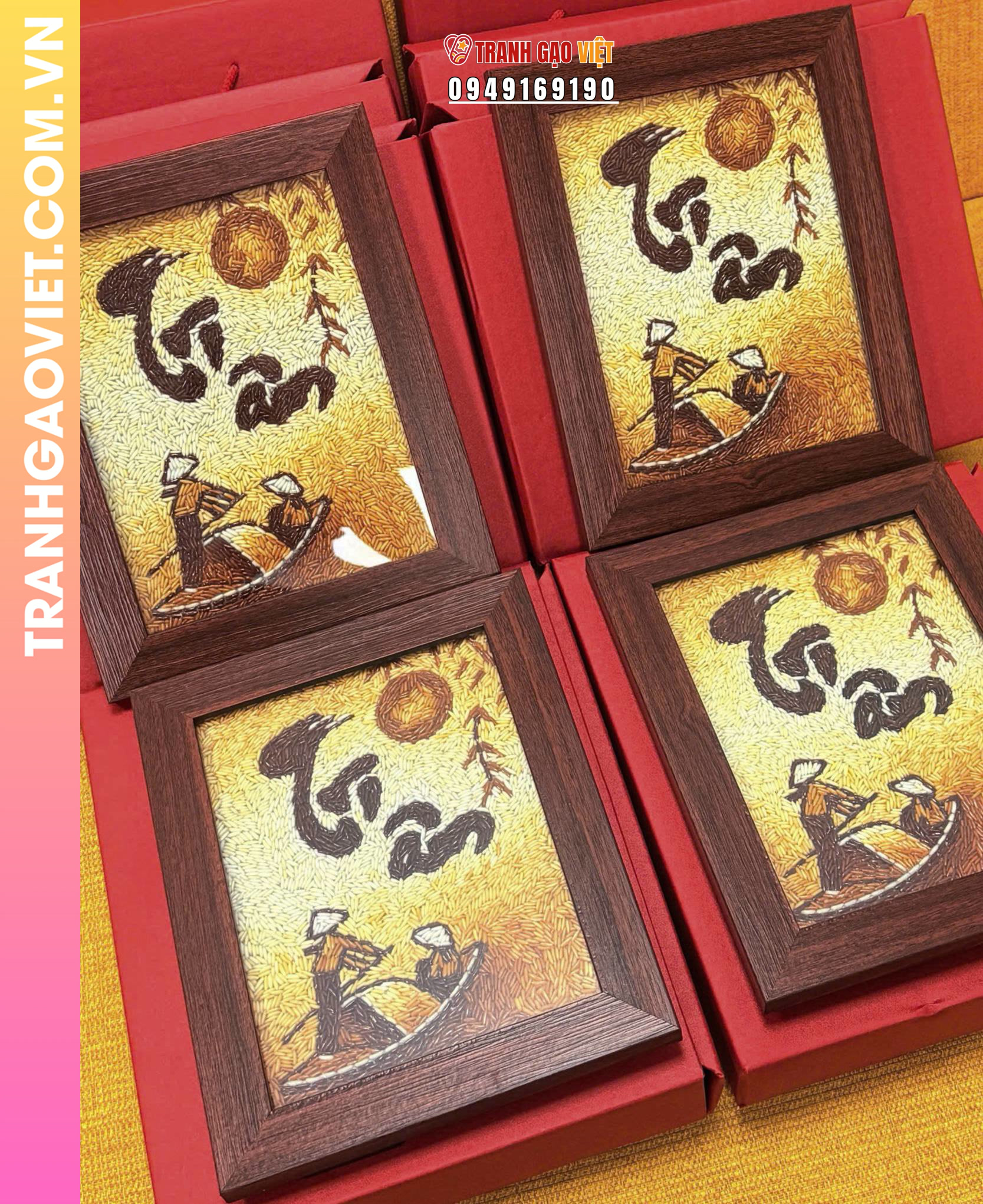 Tranh gạo rang tri ân - Ảnh 4