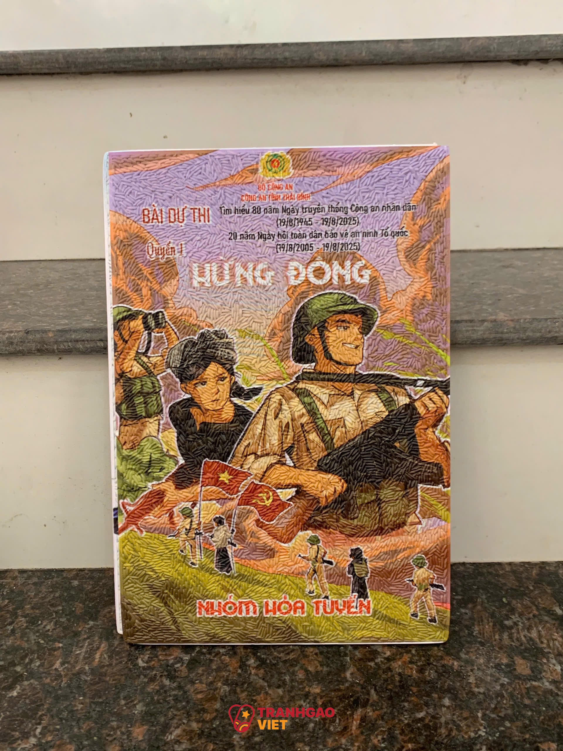 Tranh Gạo Chân Dung Siêu Đẹp Hình ảnh Tranh Gạo Chân Dung Siêu Đẹp - Ảnh thực tế sản phẩm Tranh Gạo