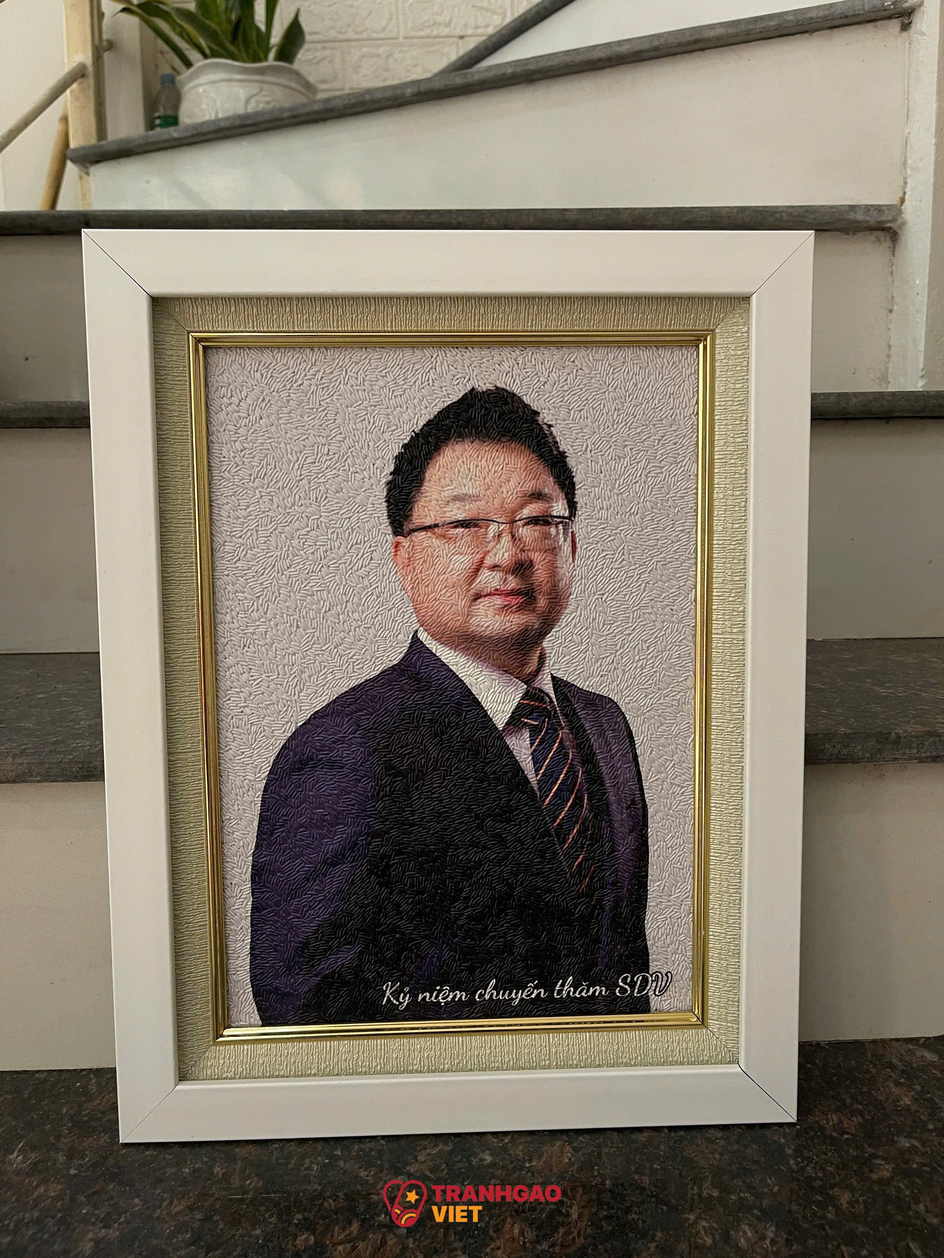 Tranh Gạo Chân Dung tại Bà Rịa – Vũng Tàu Hình ảnh Tranh Gạo Chân Dung tại Bà Rịa – Vũng Tàu - Ảnh thực tế sản phẩm Tranh Gạo