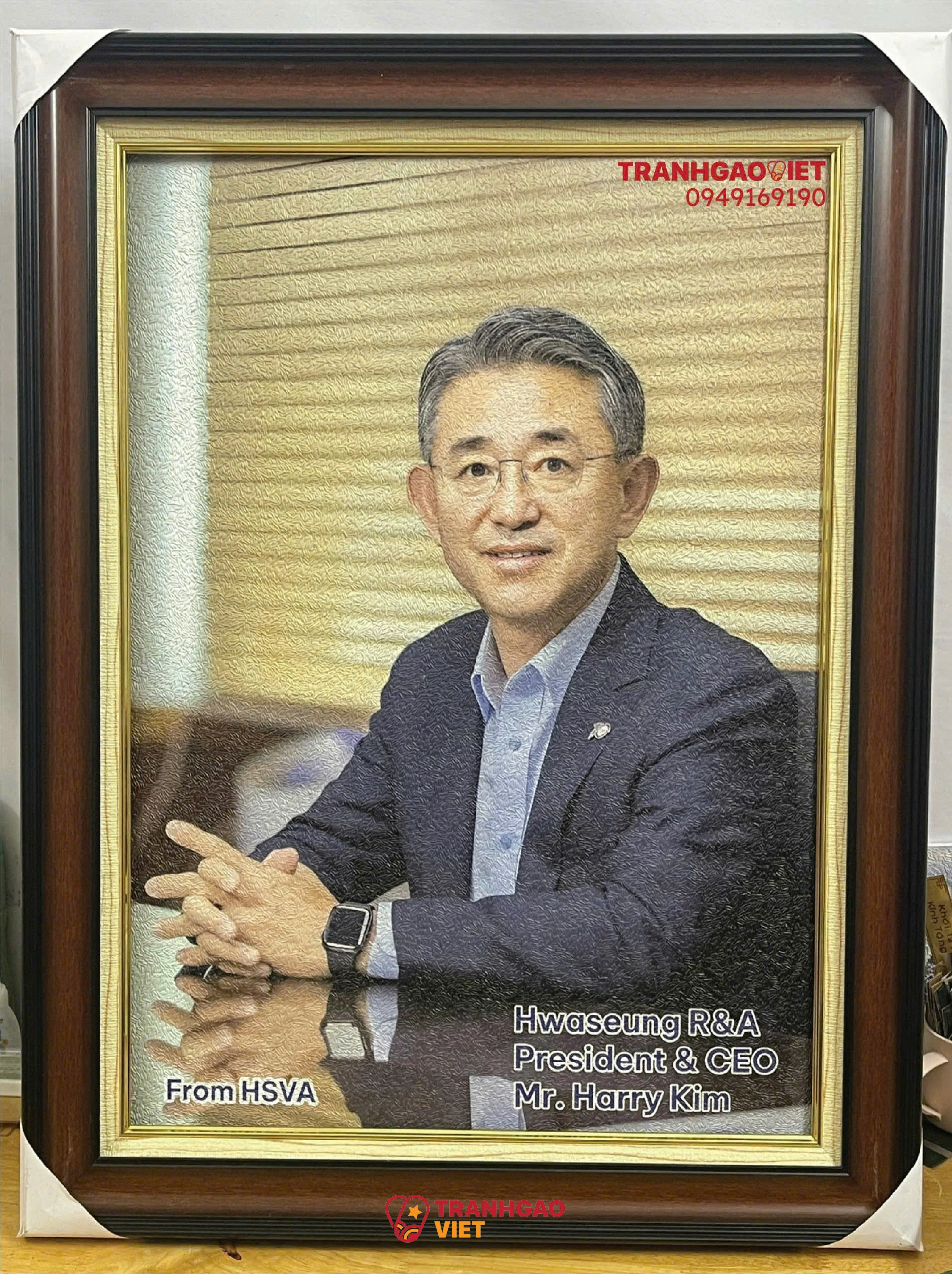 Tranh Gạo Chân Dung tại Quảng Trị Hình ảnh Tranh Gạo Chân Dung tại Quảng Trị - Ảnh thực tế sản phẩm Tranh Gạo