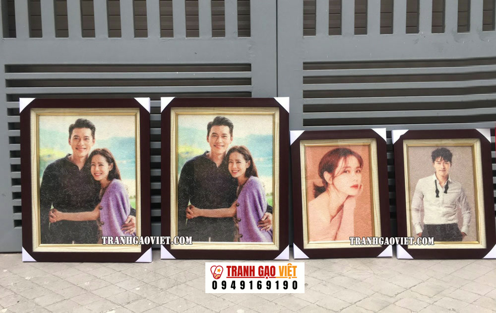 Tranh đặt From Binnie Jinnie Vietnam Fanpage Hình ảnh Tranh đặt From Binnie Jinnie Vietnam Fanpage - Ảnh thực tế sản phẩm Tranh Gạo