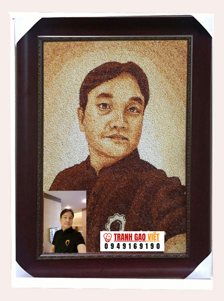 Tranh đặt của Samsung PVB Hình ảnh Tranh đặt của Samsung PVB - Ảnh thực tế sản phẩm Tranh Gạo