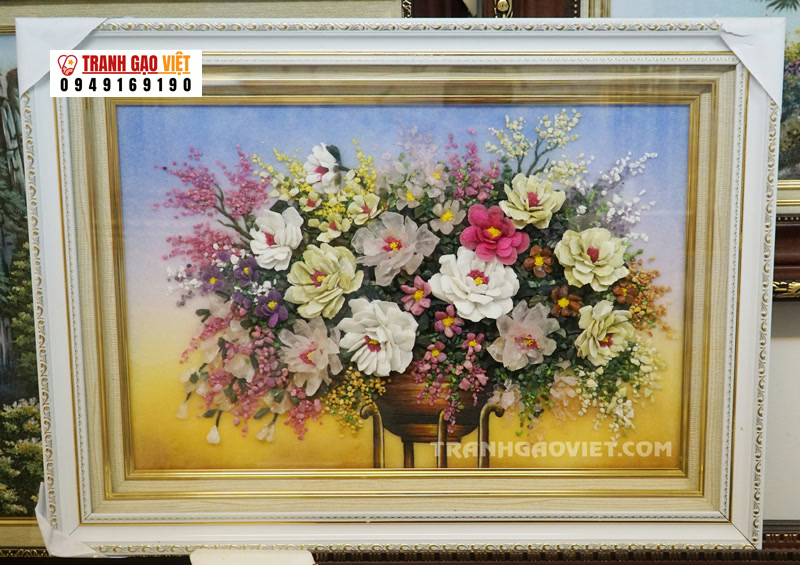 Lọ hoa Hình ảnh Lọ hoa - Ảnh thực tế sản phẩm Tranh Gạo