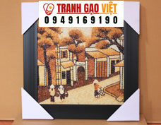 Tranh phố cổ Hà Nội