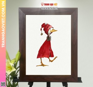 Tranh Gạo Chàng Vịt