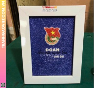 Tranh Gạo Cống Hiến Một Đời Đoàn Thanh Niên