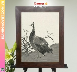 Tranh Gạo Gà Rừng