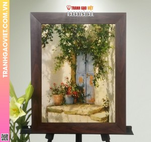 Tranh Gạo Màu Góc Của Con