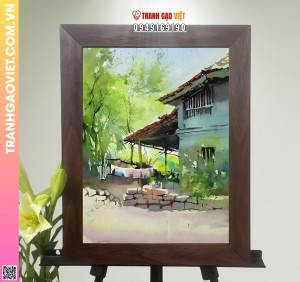 Tranh Gạo Màu Góc Ký Ức Của Con