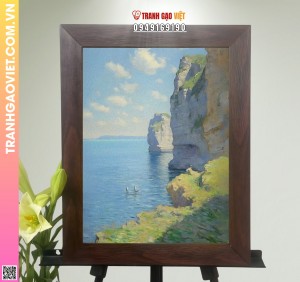 Tranh Gạo Màu Góc Trên Đảo Xa