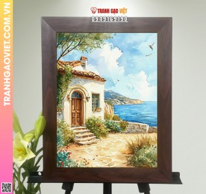 Tranh Gạo Màu Góc Yên Bình