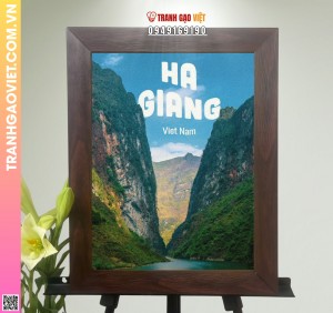 Tranh Gạo Màu Hà Giang Trong Tôi