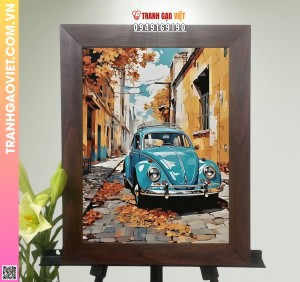 Tranh Gạo Màu Một Thời