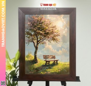 Tranh Gạo Màu Thiên Đàng