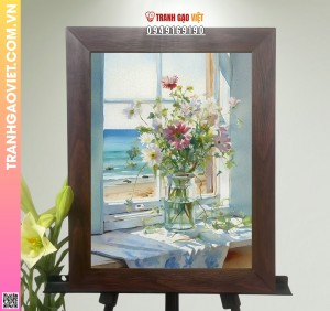 Tranh Gạo Màu Tranh Của Mẹ