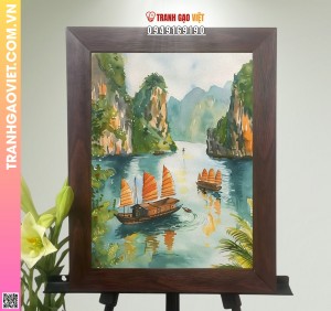 Tranh Gạo Màu Vịnh Hạ Long 2026
