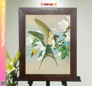 Tranh Gạo Mùa Đông Của Chim