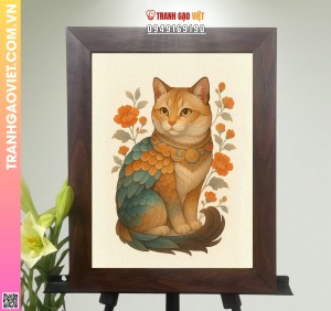 Tranh Gạo Quý Tộc Mèo